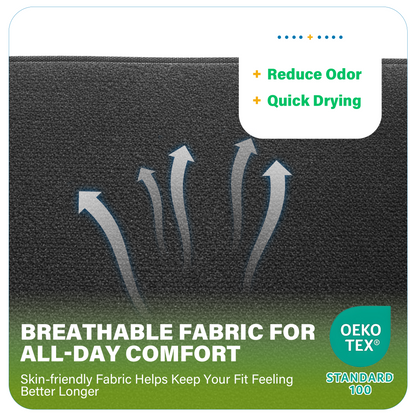 SPRING SEAON Anti-Slip Thigh Support with Adjustable Compression for Hamstring, Quad, Groin and Sports Use