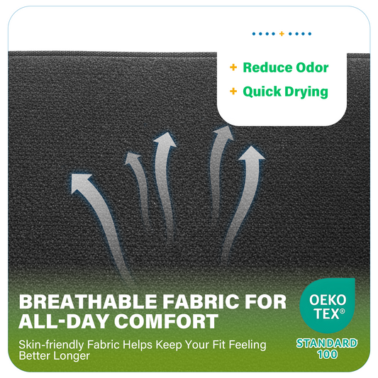 SPRING SEAON Anti-Slip Thigh Support with Adjustable Compression for Hamstring, Quad, Groin and Sports Use