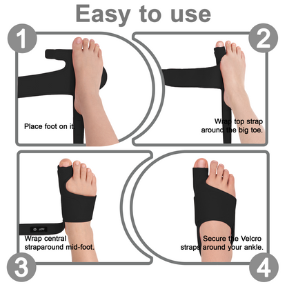 SPRING SEAON 2-Pack Women & Men Adjustable Big Toe Support - Day/Night Comfort Sleeve