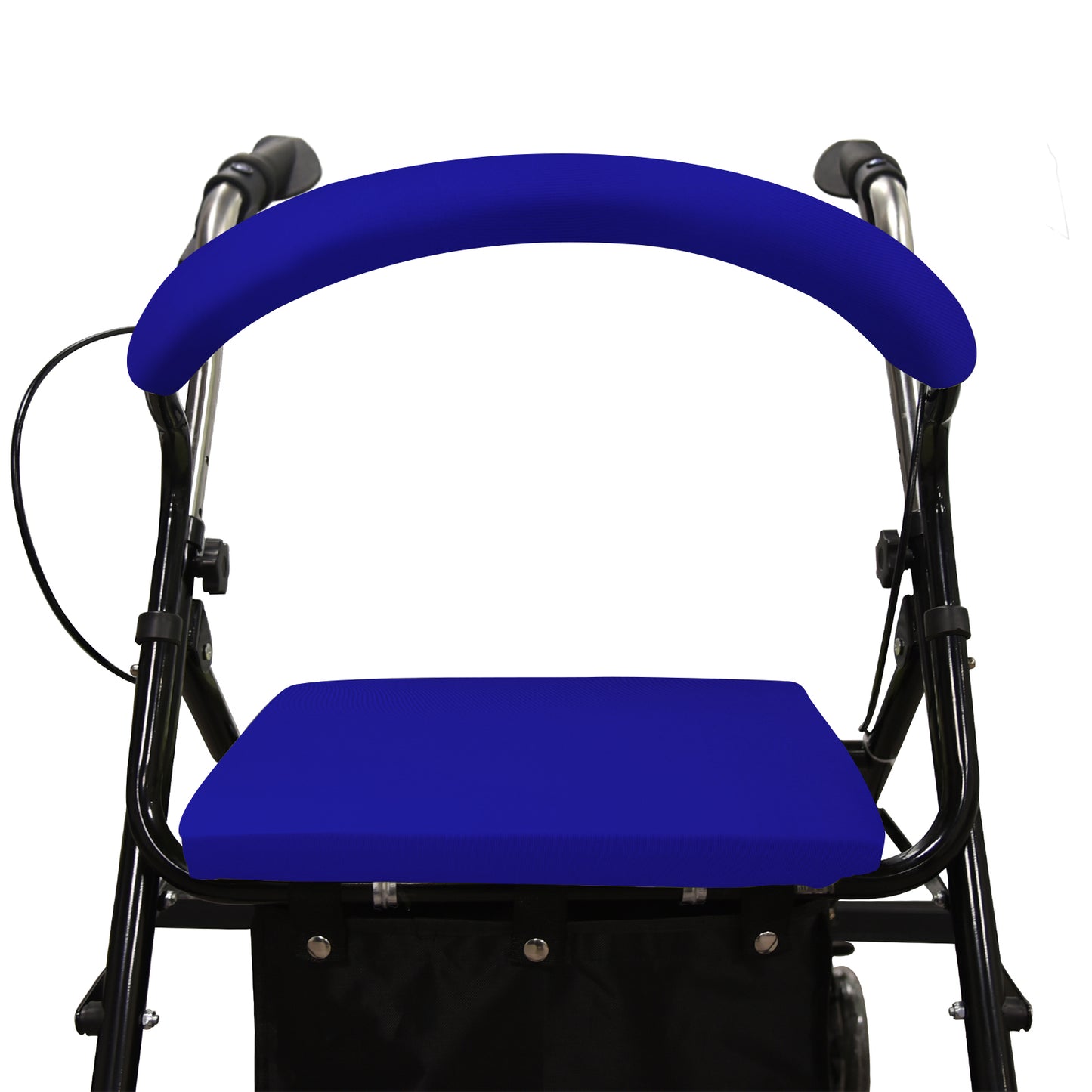 Unisex Rollator Walker Seat and Backrest Covers - Universal Soft Rollator Accessories (Royal blue)