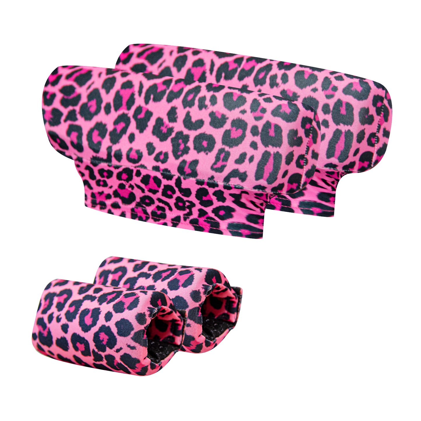 Universal Underarm Crutches Padded Crutch Pads with Hand Grips Padding Handle Covers Dark purple