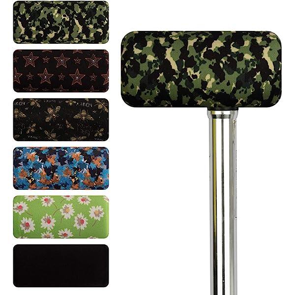 Cane Pad Hand Grip Cover Replacement Soft Non-slip Cushion of T-Handle for Walking Crutches Accessories Bees