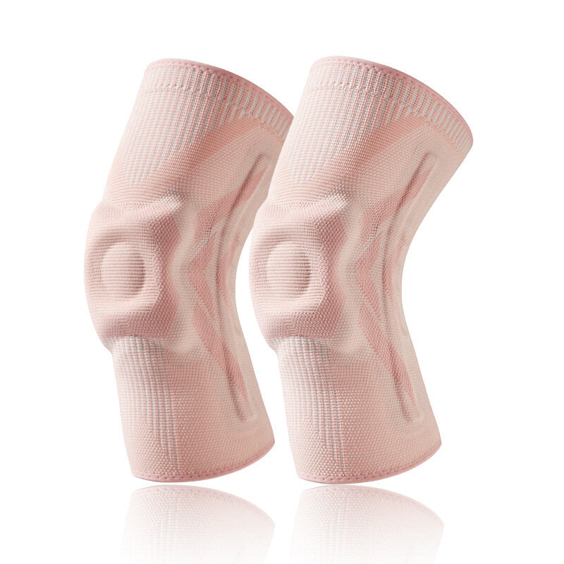 Color-​Knee Support with Patella Pad & Side Stabilizers (1 Pair) - Compression Support for Sports & Workout, S-XL - SpringSeaon