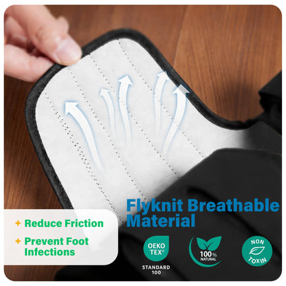 SPRING SEAON Lightweight Recovery Shoe with Reinforced Sole & Breathable Knit - 0.81 lb