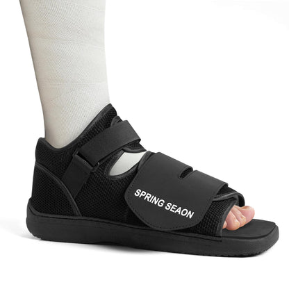 SPRING SEAON Lightweight Recovery Shoe with Reinforced Sole & Breathable Knit - 0.81 lb