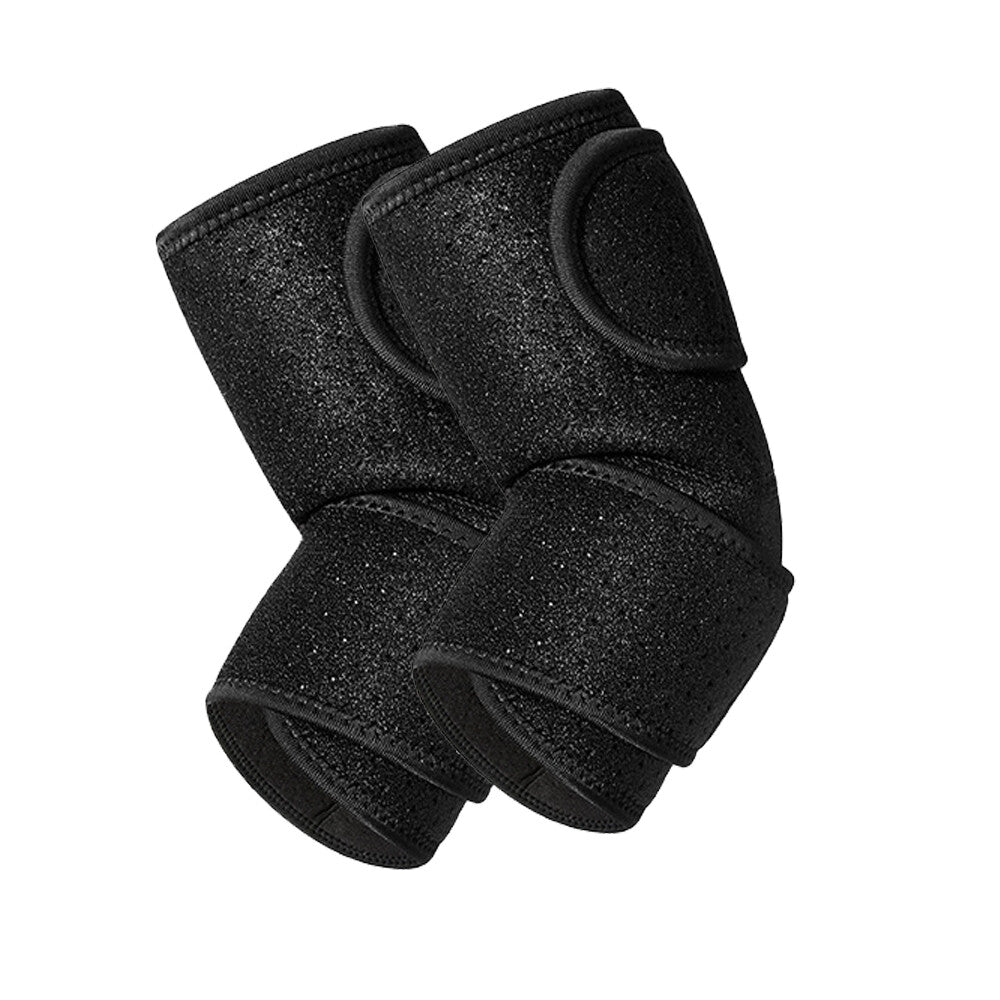 Adjustable Elbow Compression Sleeve (1 Pair) - Arm Support for Sports & Weightlifting One Size