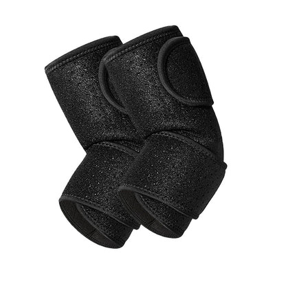 Adjustable Elbow Compression Sleeve (1 Pair) - Arm Support for Sports & Weightlifting One Size