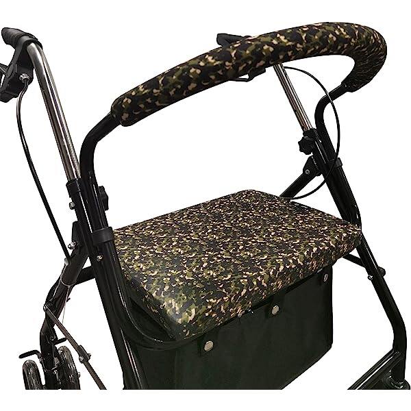 Color-​Unisex Rollator Walker Seat and Backrest Covers - Universal Soft Rollator Accessories Colorful Stars - SpringSeaon