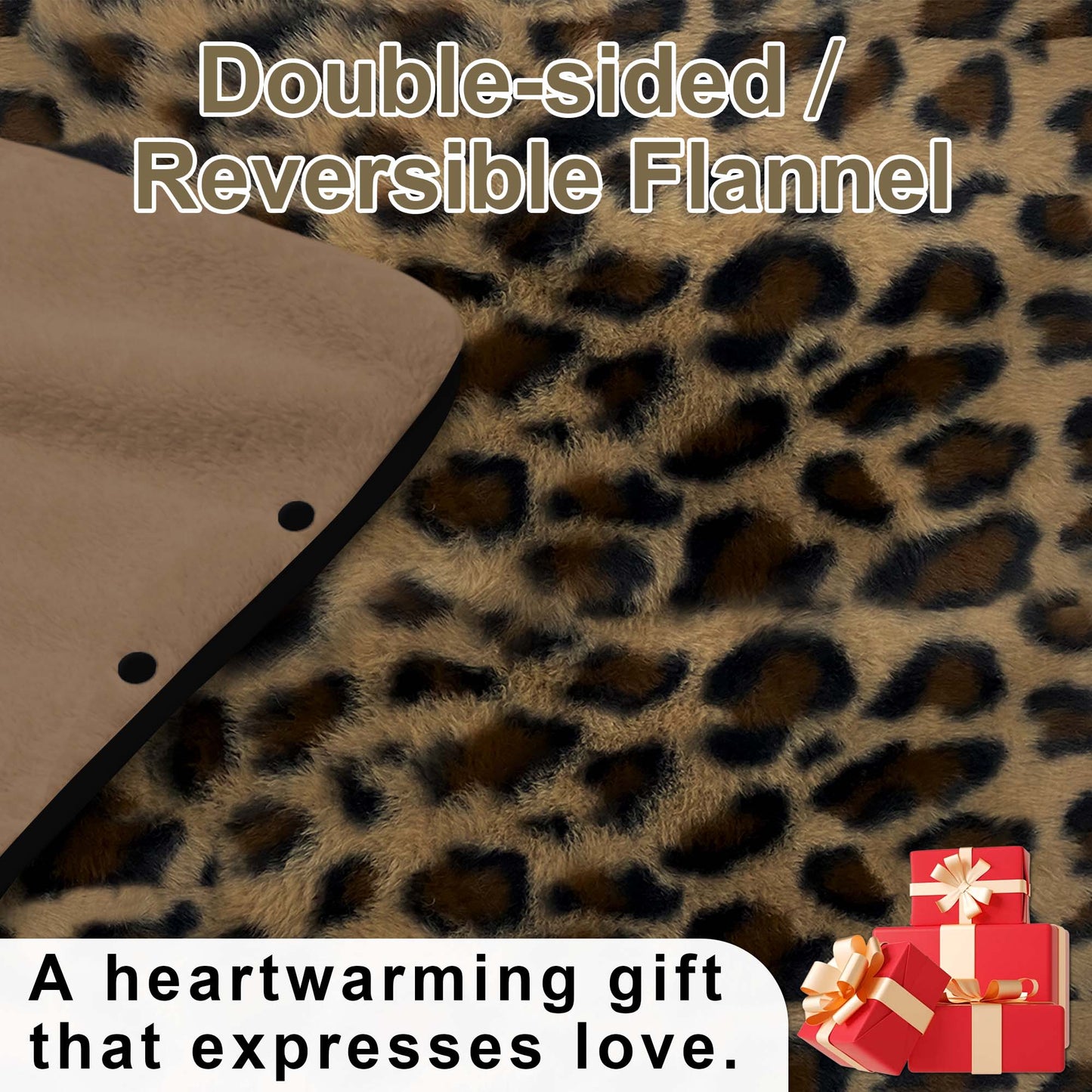 SPRING SEAON Wearable Wheelchair Blanket - Soft Fleece Shawl Poncho with Snaps Knee-Length