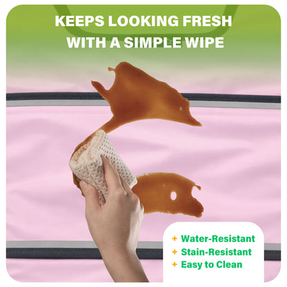 SPRING SEAON Adjustable Safety Harness for Elderly Wheelchair & Chair Care (Pink)