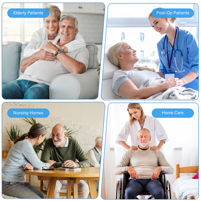 SPRING SEAON Bed Support Strap - Adjustable Positioning Belt for Bed & Wheelchair, 51.7 * 7" Padded Waist Belt Black