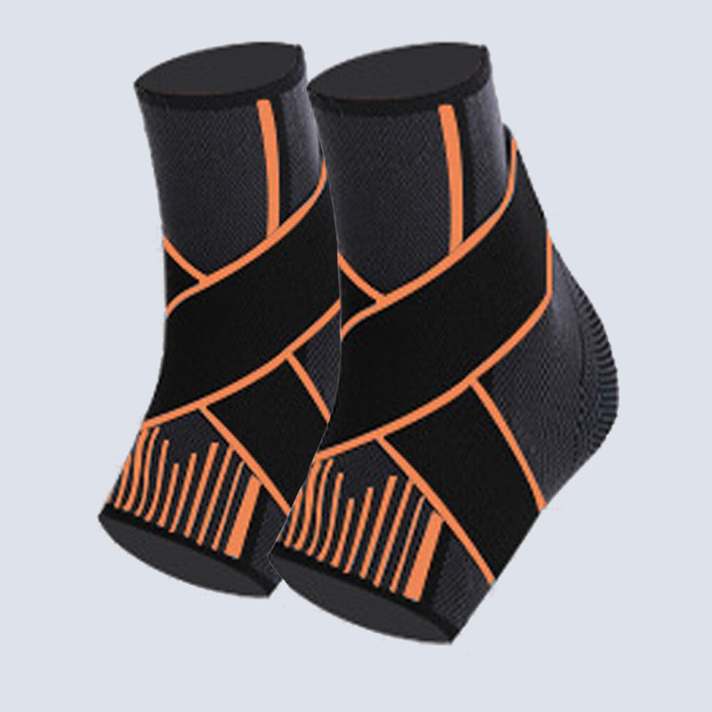 Adjustable Ankle Support (1 Pair) - Compression Support for Sports Protection One Size