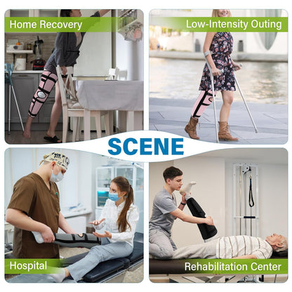 SPRING SEAON Full Leg Support with 6 Hook-and-Loop Straps