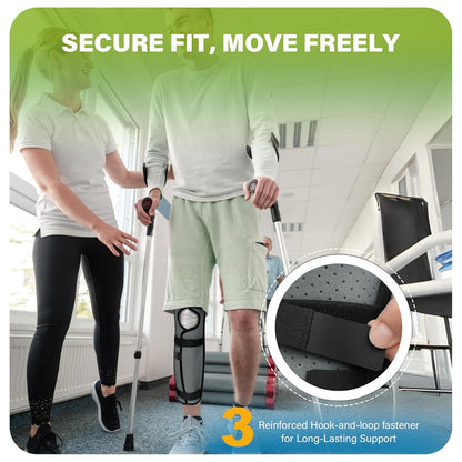 SPRING SEAON Full Leg Support with 6 Hook-and-Loop Straps