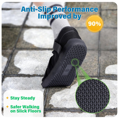 SPRING SEAON Lightweight Recovery Shoe with Reinforced Sole & Breathable Knit - 0.81 lb