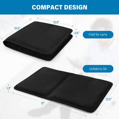 SPRING SEAON Large Gel Seat Cushion – Honeycomb Buffer Design with Extra Thick Filling, Anti-Slip Bottom