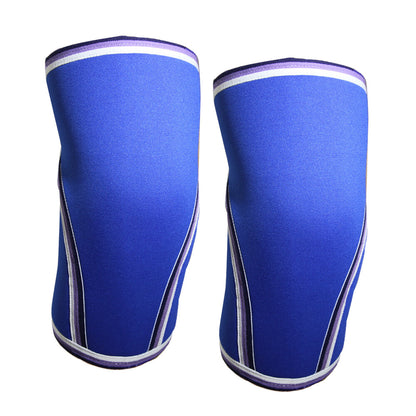 SPRING SEAON 7mm Compression Knee Sleeves - SCR Fabric Sports Gear (1 Pair) S-XXL