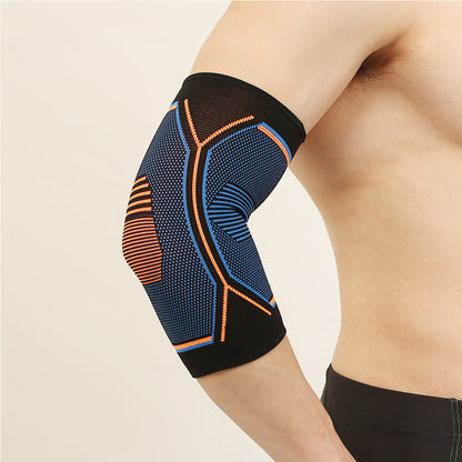 Elbow Compression Sleeve (1 Pair) - Arm Support Sleeve for Sports & Weightlifting, S-XL