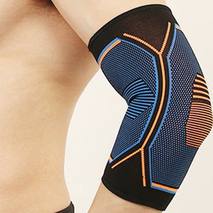 Elbow Compression Sleeve (1 Pair) - Arm Support Sleeve for Sports & Weightlifting, S-XL