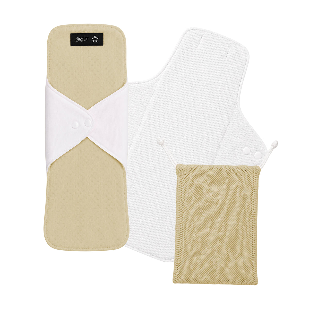 Color-​SPRING SEAON 2 PCS Reusable Menstrual Pads - SpringSeaon