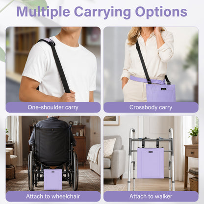Color-​Urine Drainage Bag Holder with Drain Tube Cover Waterproof - SpringSeaon