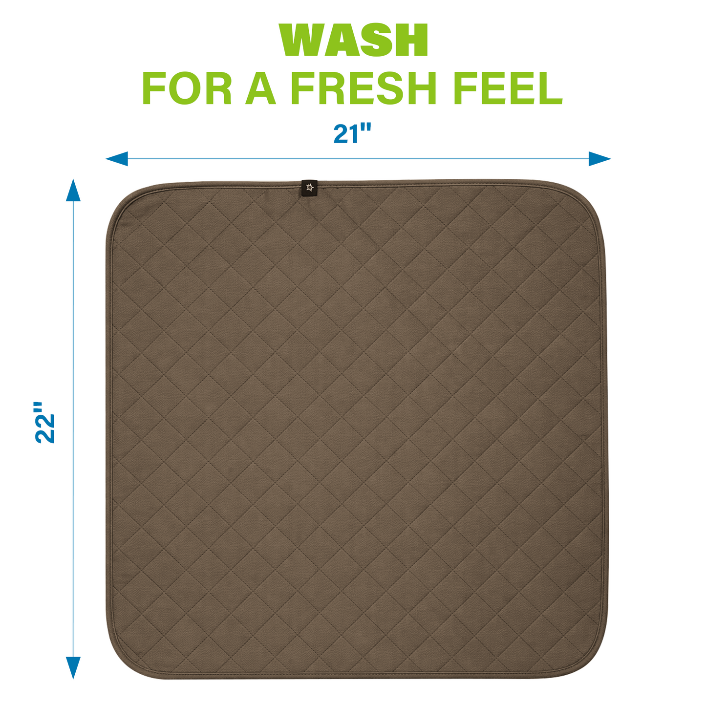 Brown-​SPRING SEAON 2Pcs Waterproof Chair Pad 