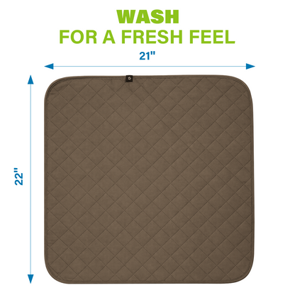 Brown-​SPRING SEAON 2Pcs Waterproof Chair Pad 