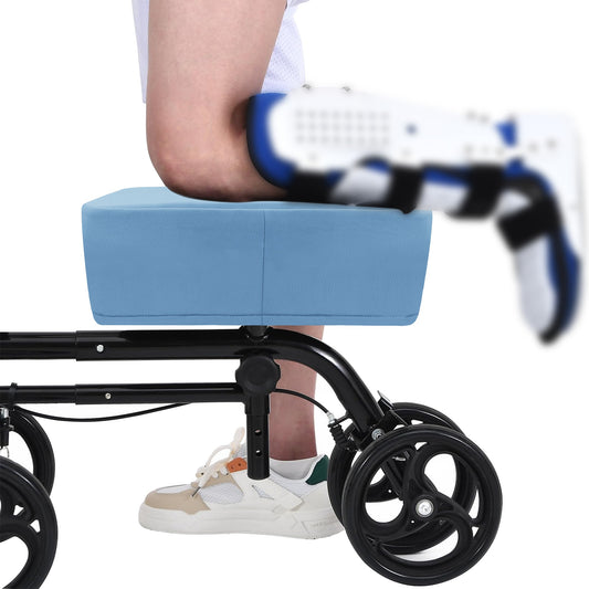 SPRING SEAON Cooling Knee Scooter Pad Cover with Memory Foam