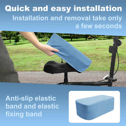 SPRING SEAON Cooling Knee Scooter Pad Cover with Memory Foam