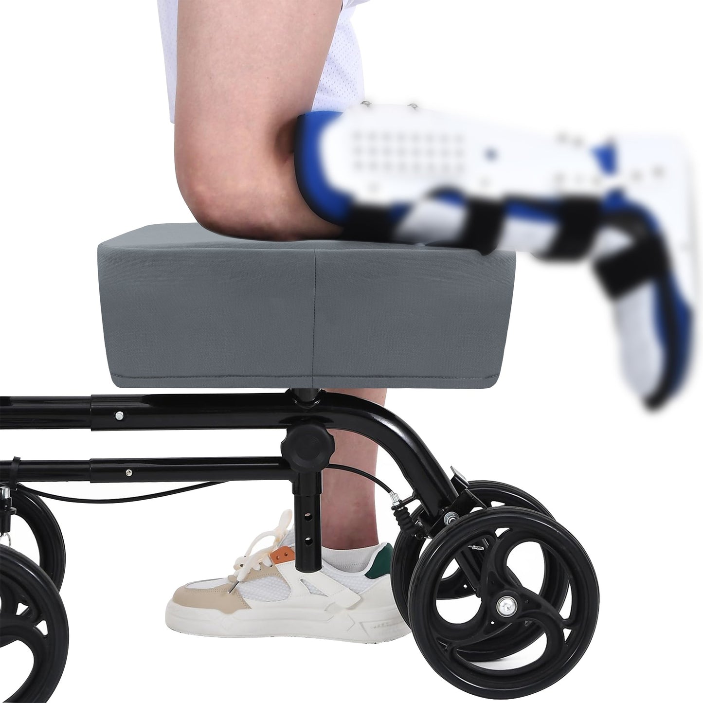 SPRING SEAON Cooling Knee Scooter Pad Cover with Memory Foam