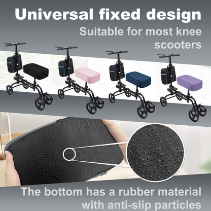 Grey Cooling_Knee_Scooter_Pad_Cover