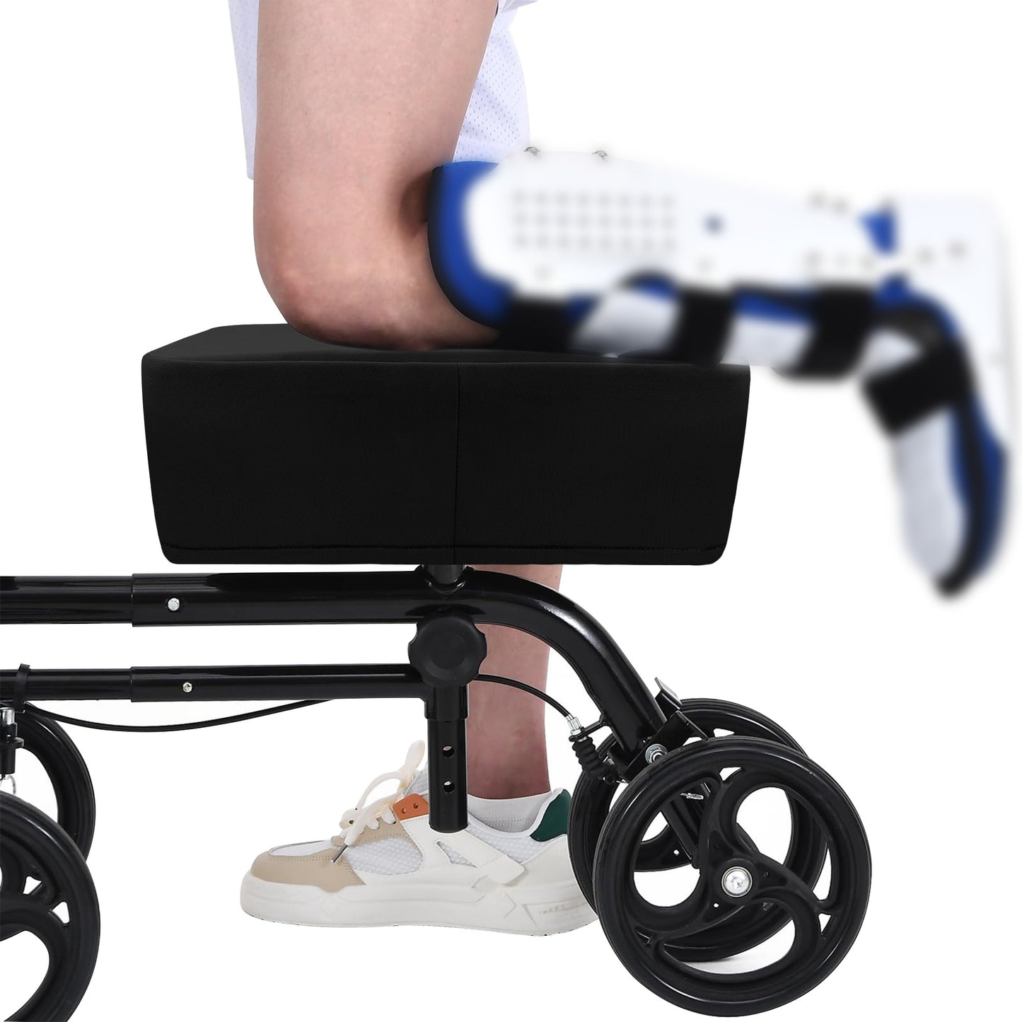 SPRING SEAON Cooling Knee Scooter Pad Cover with Memory Foam