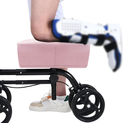 SPRING SEAON Cooling Knee Scooter Pad Cover with Memory Foam