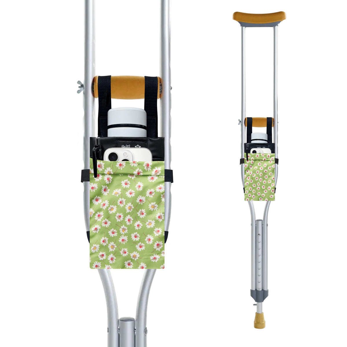 Color-​SPRING SEAON Lightweight Crutch Pouch,Water-Proof Crutch Storage Bag 9 Colors - SpringSeaon