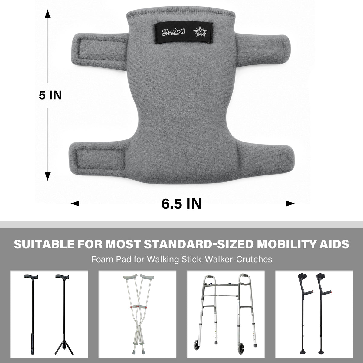 Grey T-handle_cane_pad