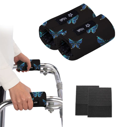 SpringSeaon Walker Hand Grip Padded Covers - Non-Slip Moisture-Wicking Cushion