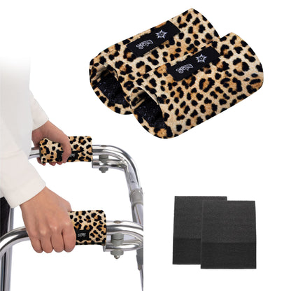 SpringSeaon Walker Hand Grip Padded Covers - Non-Slip Moisture-Wicking Cushion Pattern