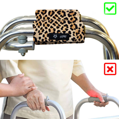 SpringSeaon Walker Hand Grip Padded Covers - Non-Slip Moisture-Wicking Cushion Pattern