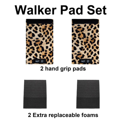 SpringSeaon Walker Hand Grip Padded Covers - Non-Slip Moisture-Wicking Cushion Pattern
