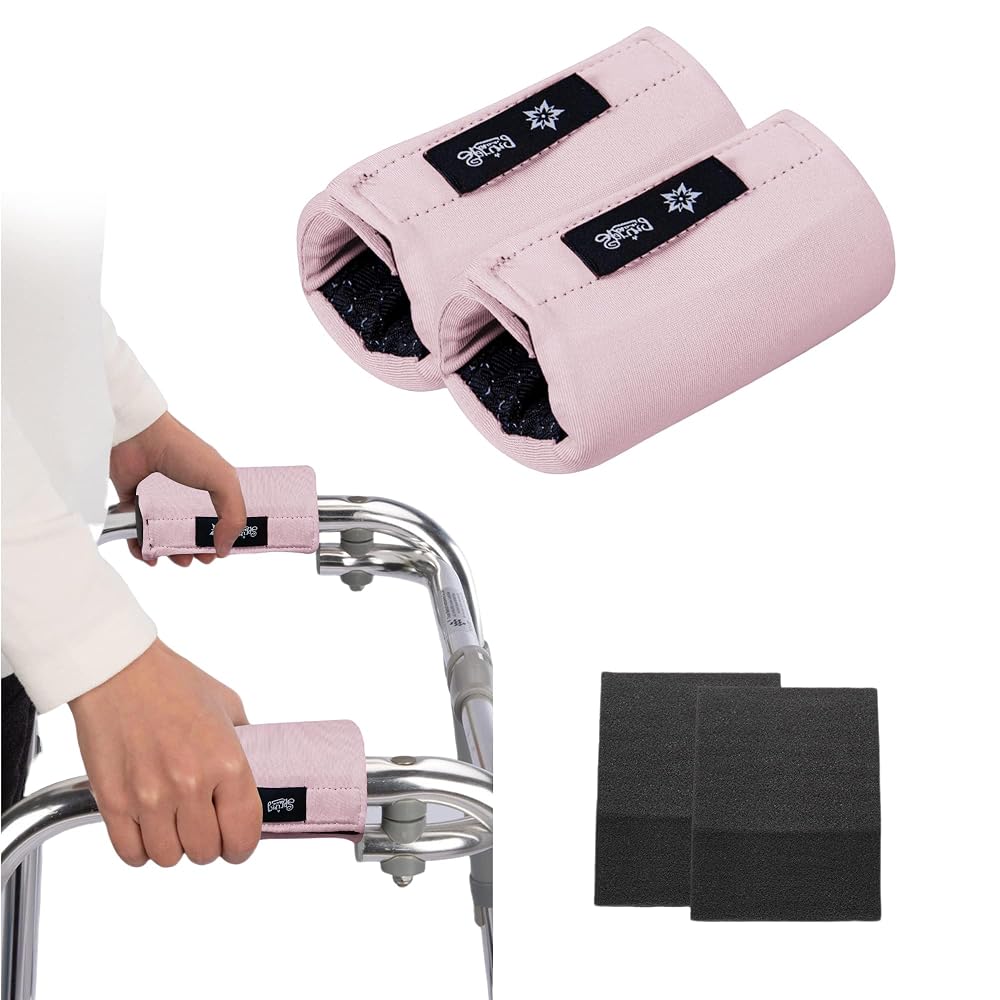 SPRING SEAON Universal Walker Handle Pads - Anti-Slip Handgrip Cover