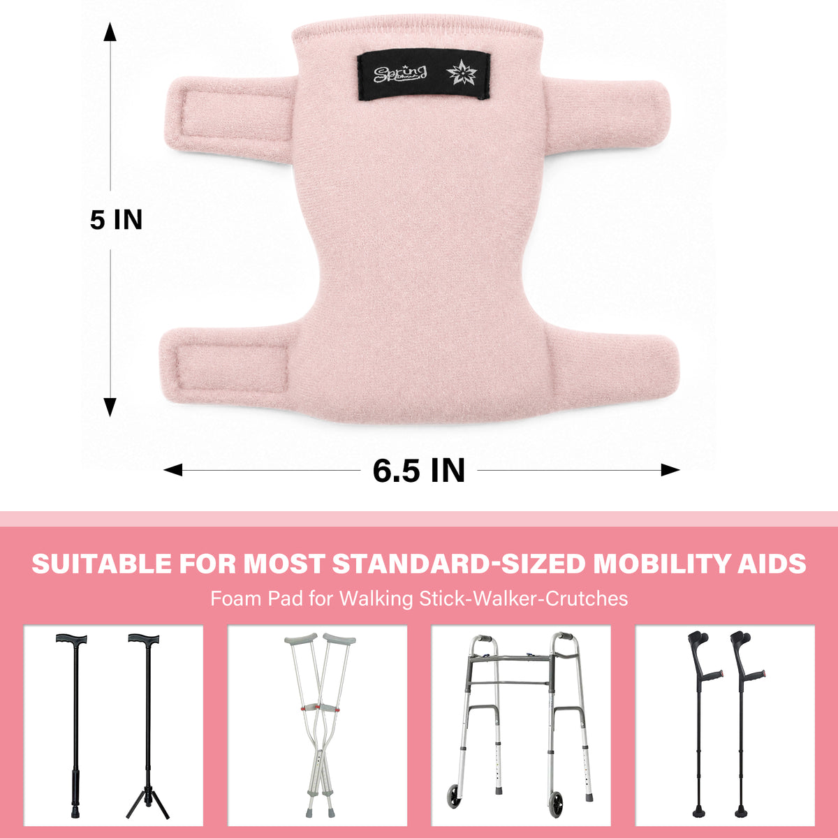 Pink T-handle_cane_pad