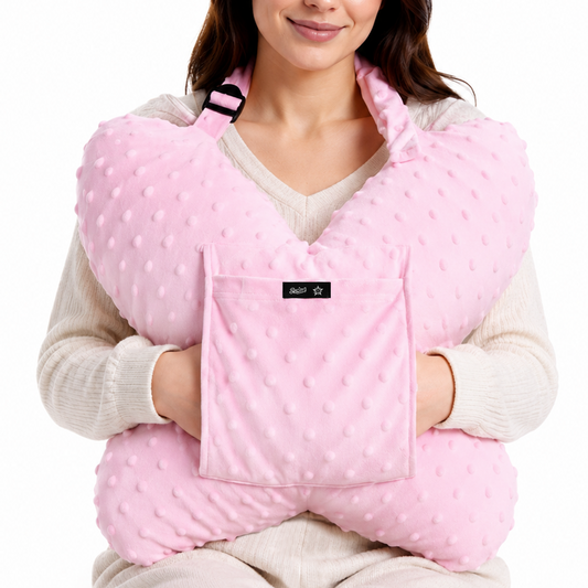 Pink Butterfly Chest Support Pillow