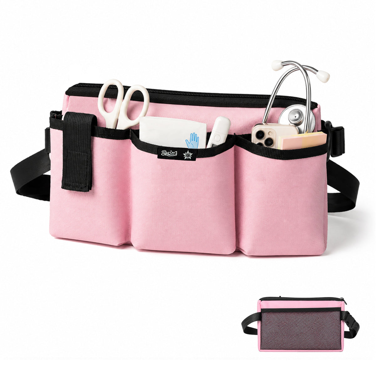 Pink waist bag