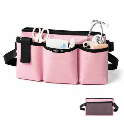 Pink waist bag