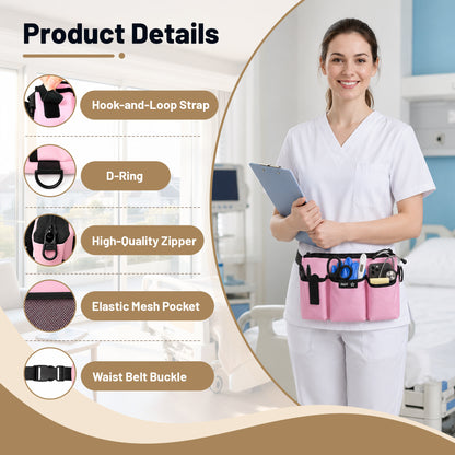 Pink waist bag