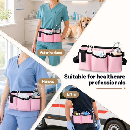 Pink waist bag