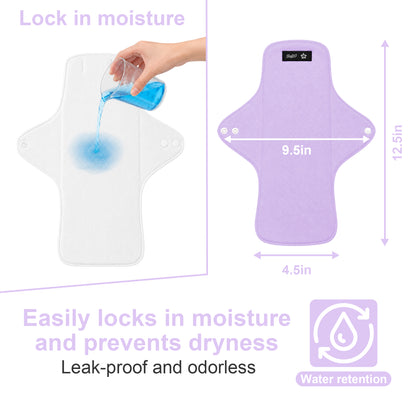 Color-​SPRING SEAON 2 PCS Reusable Menstrual Pads - SpringSeaon
