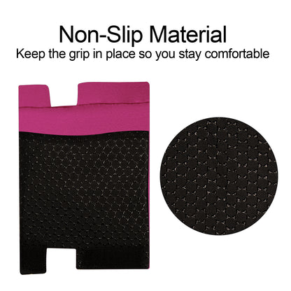 Rose red_T-handle_cane_pads