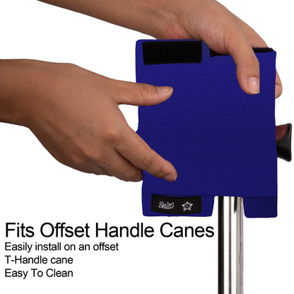 Royal Blue_T-handle_cane_pads