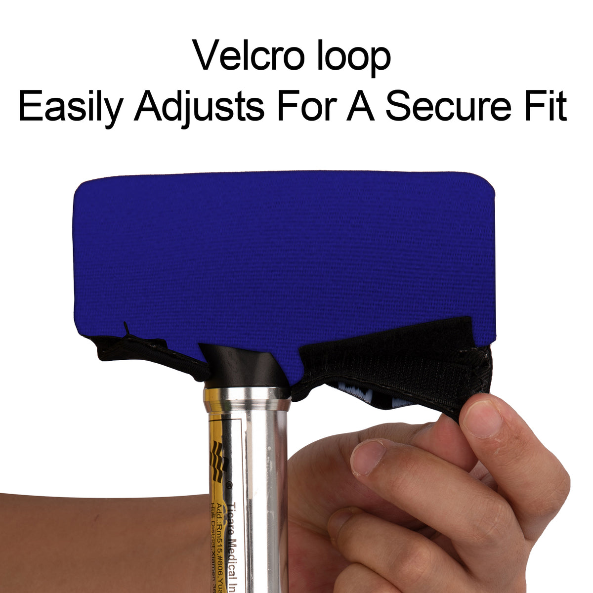 Royal Blue_T-handle_cane_pads